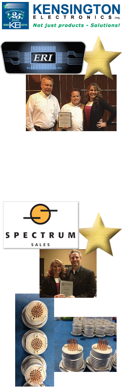 Kensington Acknowledges Standout Rep Performance at EDS!