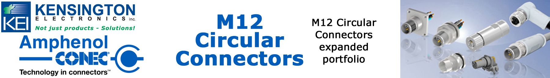 Conec-M12 Circular Connectors expanded portfolio