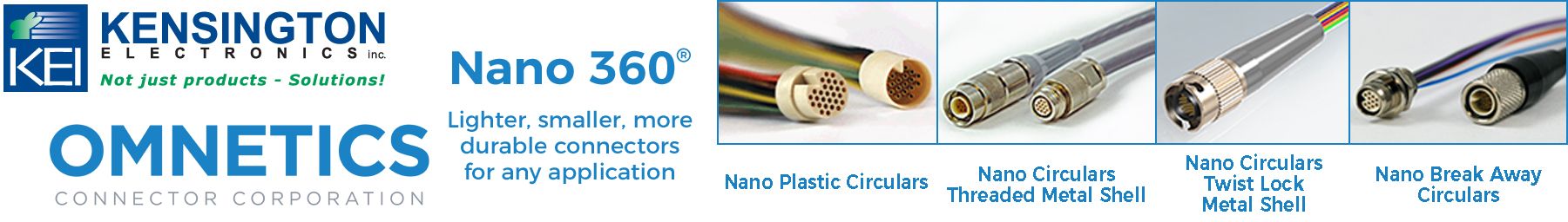 Omnetics Nano 360® Circular Connectors