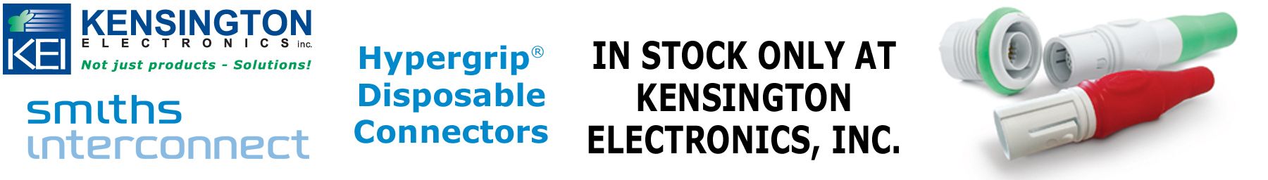 Smiths Interconnect Hypergrip® disposable connectors
