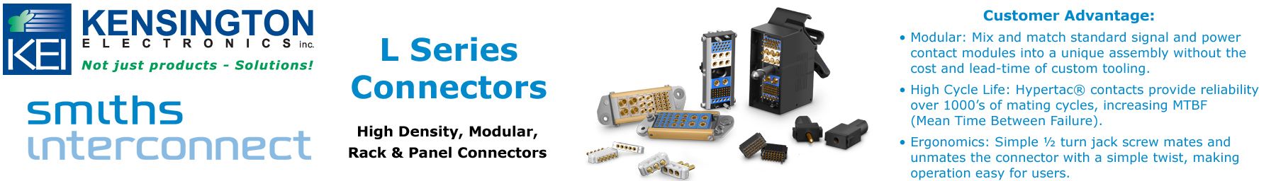 Smiths Interconnect L Series connectors