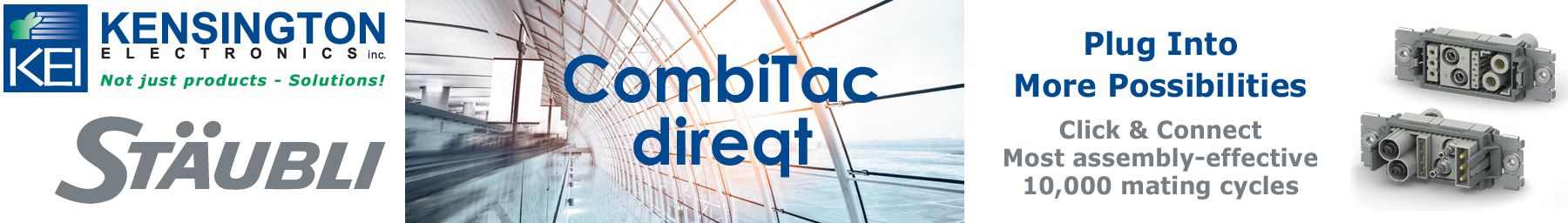 Staubli CombiTac direqt Modular Connectors